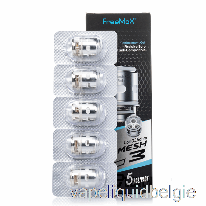 Vape Smaken Freemax Fireluke Solo Fl Mesh Vervangende Spoelen 0.15ohm Fl3 Mesh Spoelen